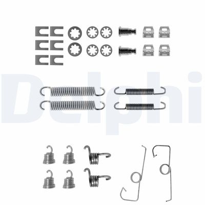 Accessory Kit, brake shoes DELPHI LY1053