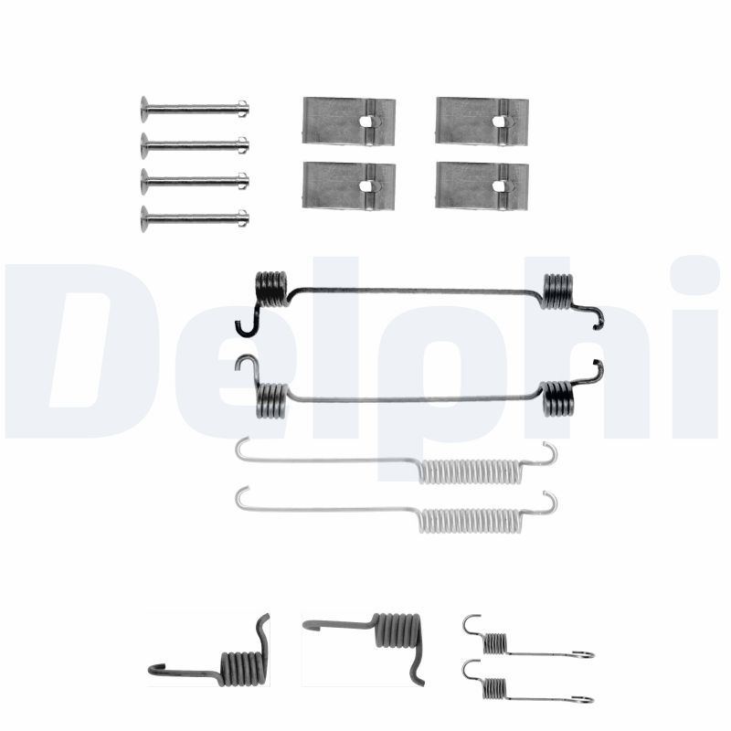 DELPHI LY1119 Accessory Kit, brake shoes