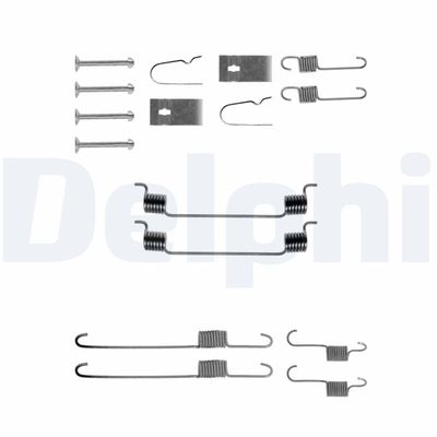 Accessory Kit, brake shoes DELPHI LY1142