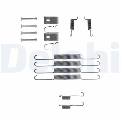 Accessory Kit, brake shoes DELPHI LY1179