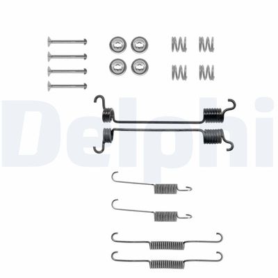 Accessory Kit, brake shoes DELPHI LY1216