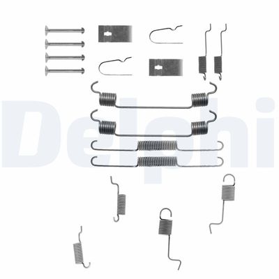Accessory Kit, brake shoes DELPHI LY1217