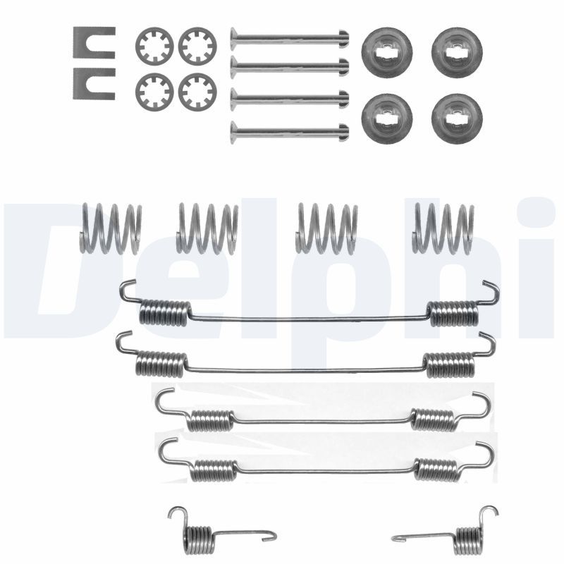 DELPHI LY1222 Accessory Kit, brake shoes