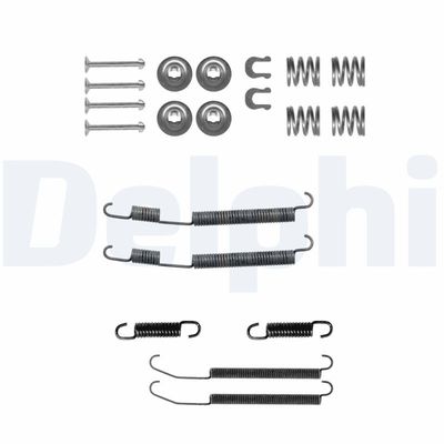 Accessory Kit, brake shoes DELPHI LY1235