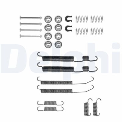 Accessory Kit, brake shoes DELPHI LY1237