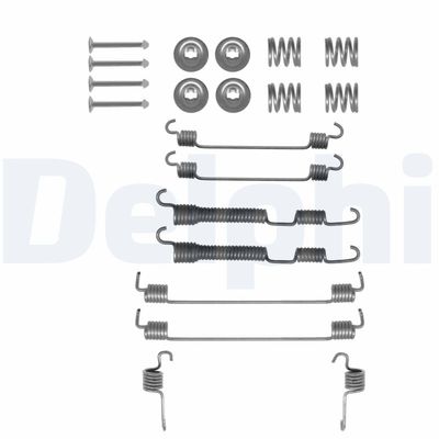 Accessory Kit, brake shoes DELPHI LY1270