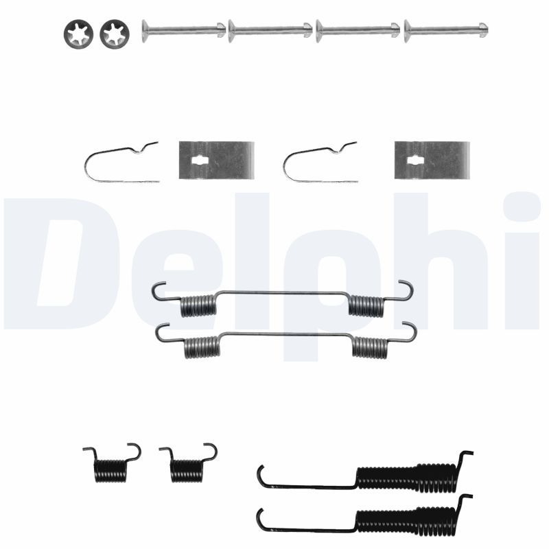 DELPHI LY1296 Accessory Kit, brake shoes