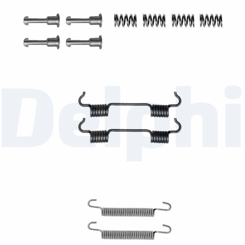 DELPHI LY1297 Accessory Kit, parking brake shoes