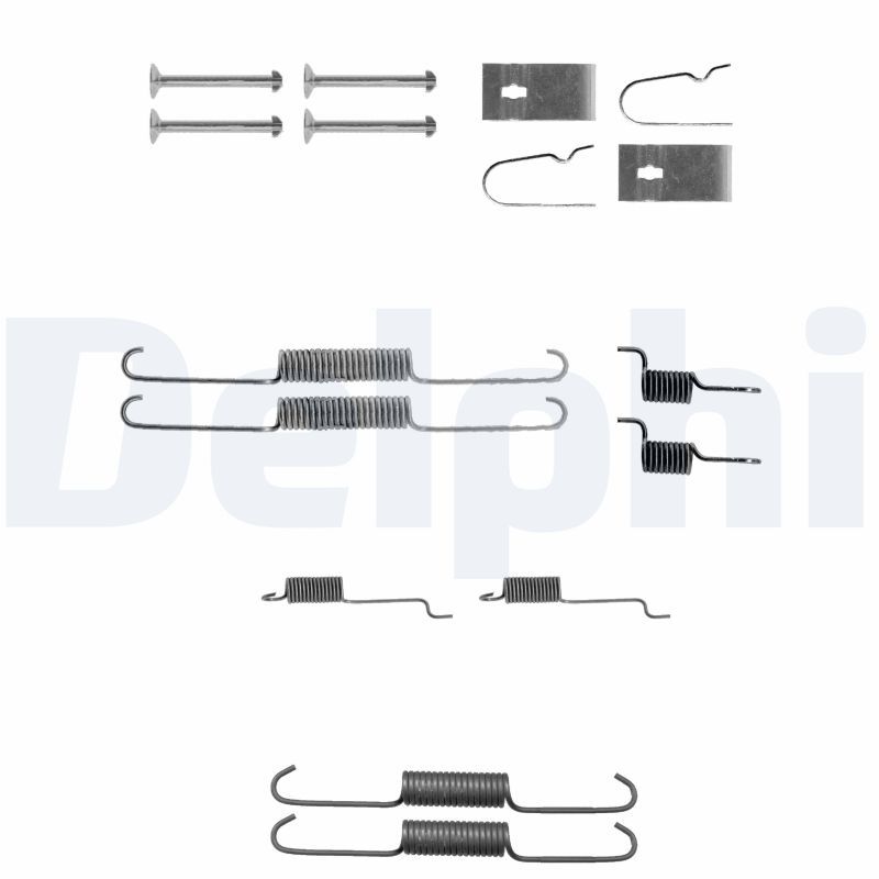 DELPHI LY1307 Accessory Kit, brake shoes