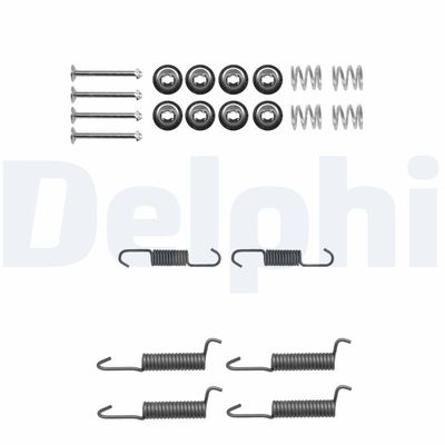 Accessory Kit, parking brake shoes DELPHI LY1315