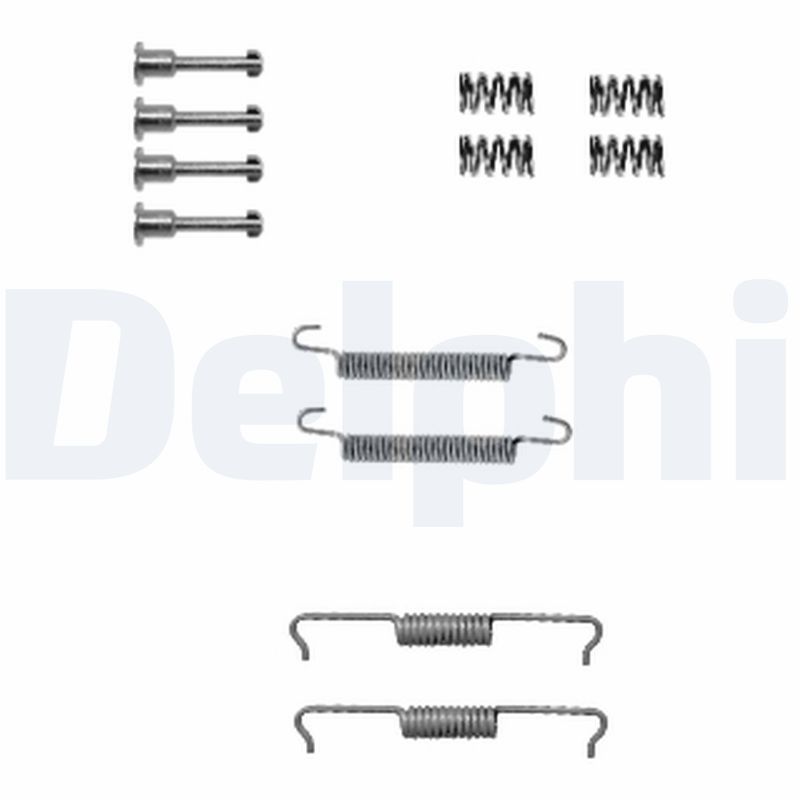DELPHI LY1330 Accessory Kit, parking brake shoes