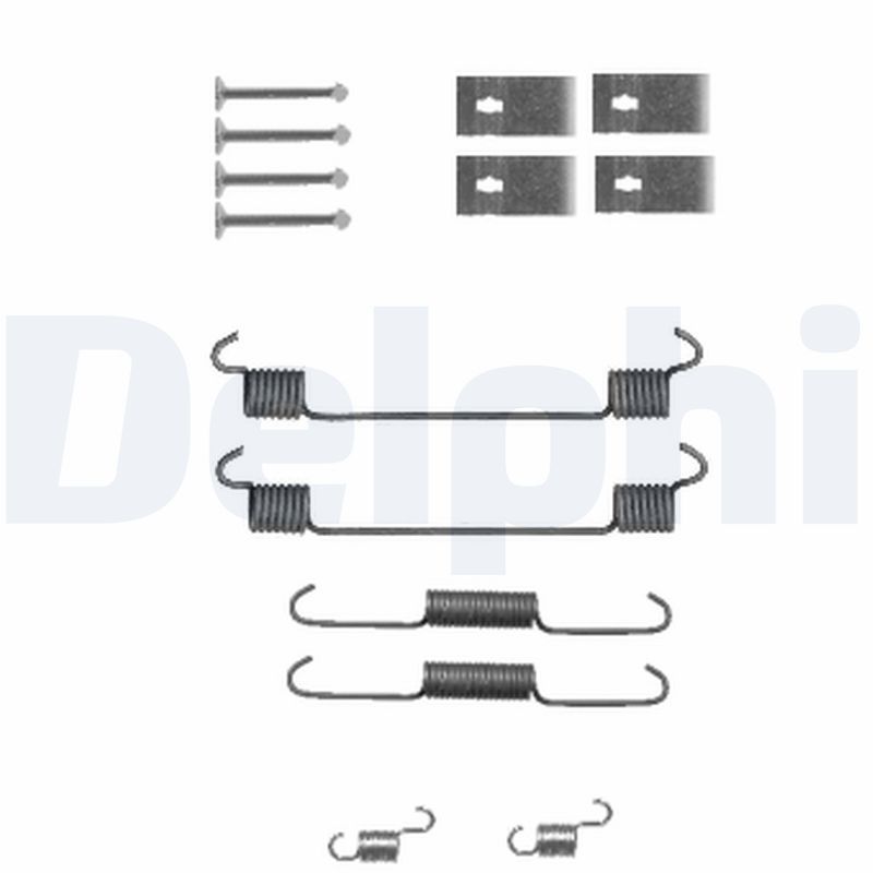 DELPHI LY1340 Accessory Kit, brake shoes