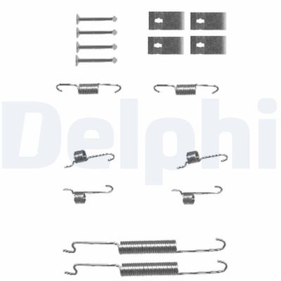 Accessory Kit, brake shoes DELPHI LY1341