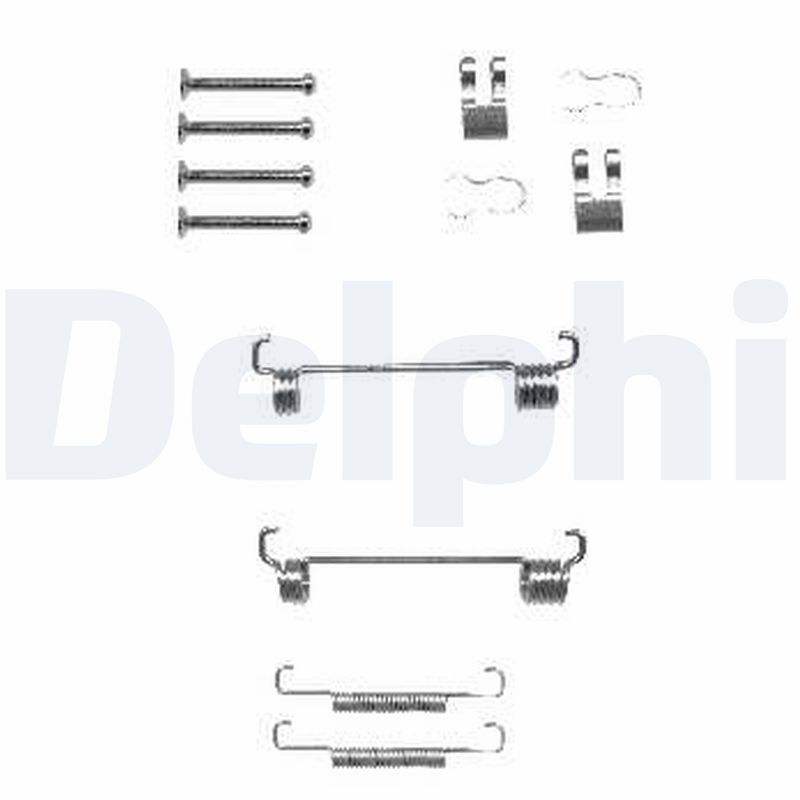 DELPHI LY1344 Accessory Kit, parking brake shoes