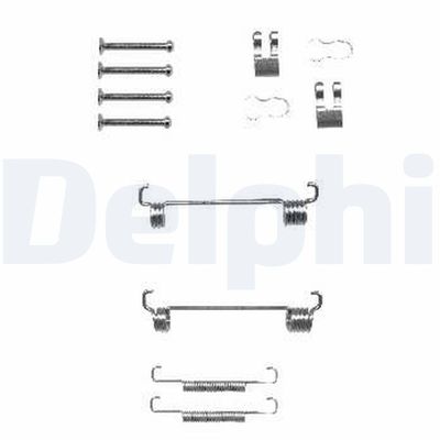 Accessory Kit, parking brake shoes DELPHI LY1344