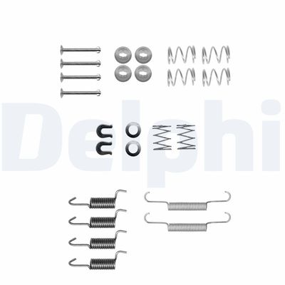 Accessory Kit, parking brake shoes DELPHI LY1348