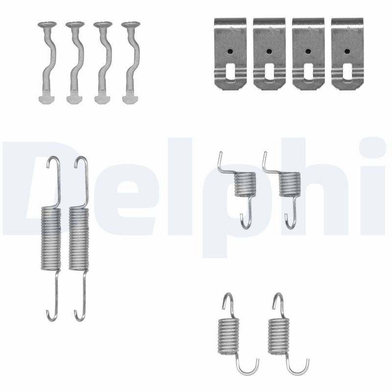 DELPHI LY1351 Accessory Kit, parking brake shoes