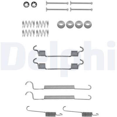 Accessory Kit, brake shoes DELPHI LY1359