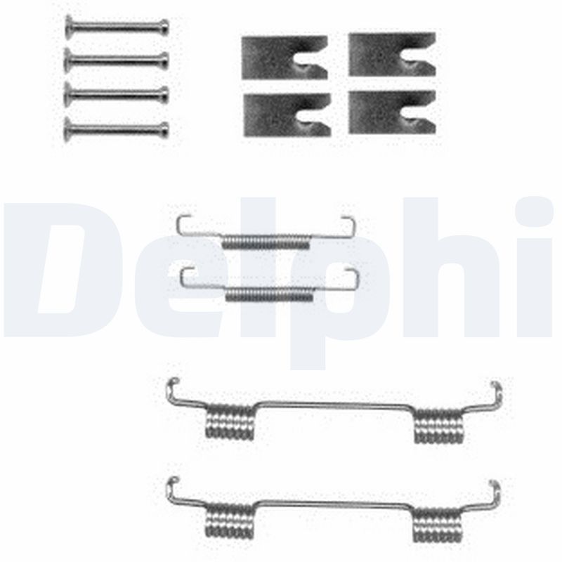 DELPHI LY1366 Accessory Kit, parking brake shoes