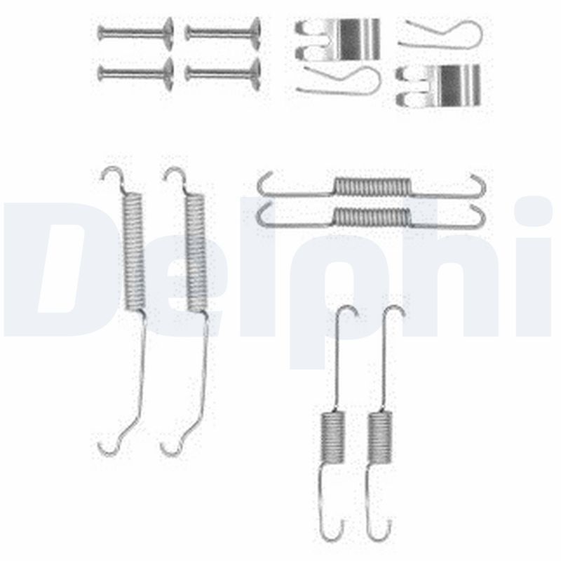 DELPHI LY1368 Accessory Kit, brake shoes