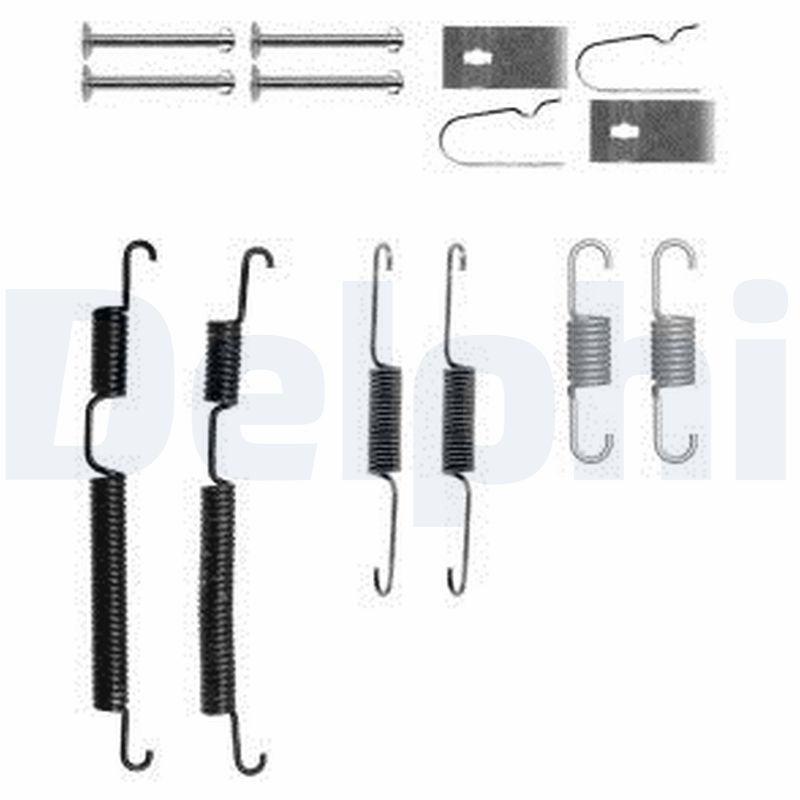 DELPHI LY1370 Accessory Kit, brake shoes