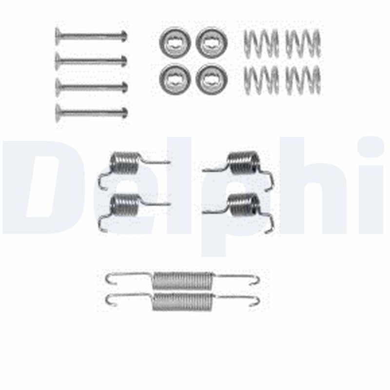 DELPHI LY1372 Accessory Kit, parking brake shoes