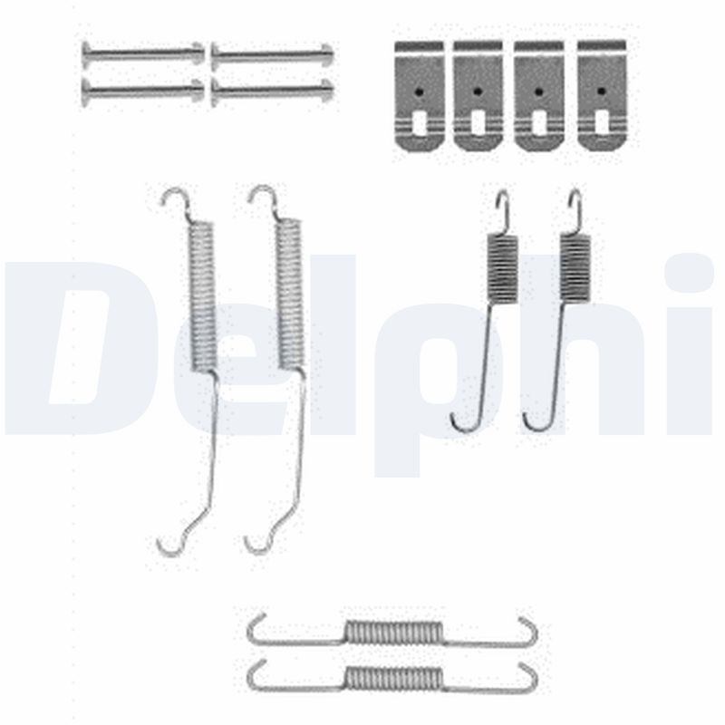 DELPHI LY1374 Accessory Kit, brake shoes