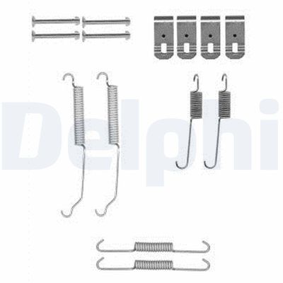 Accessory Kit, brake shoes DELPHI LY1374