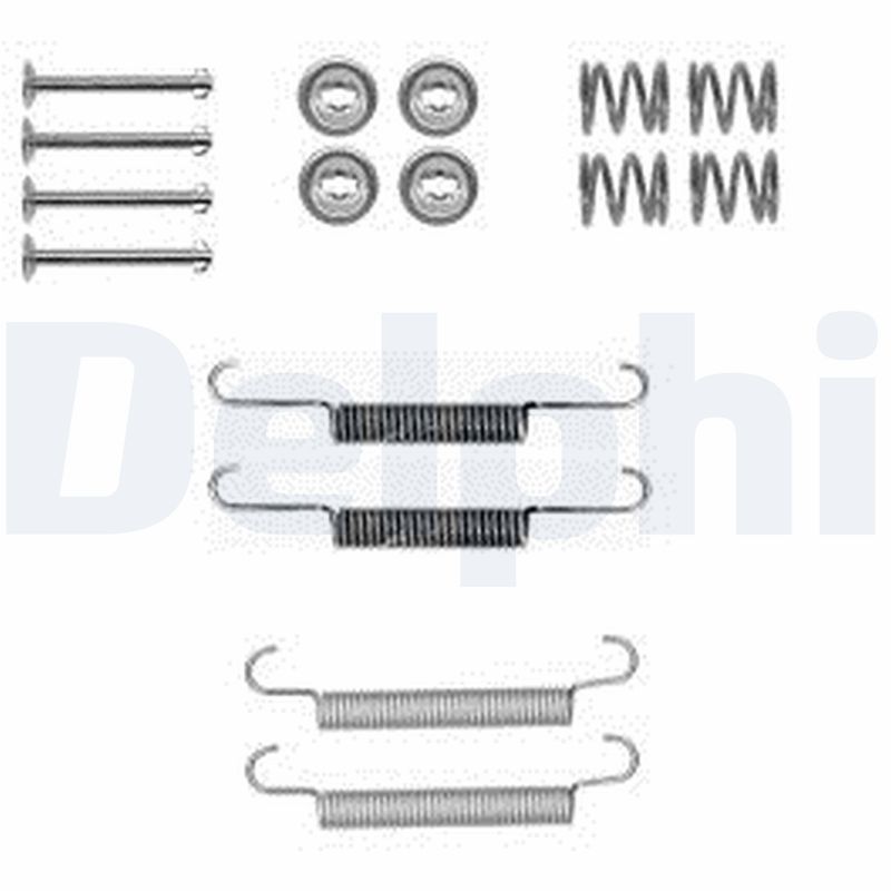 DELPHI LY1377 Accessory Kit, parking brake shoes
