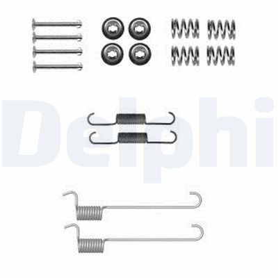 Accessory Kit, parking brake shoes DELPHI LY1379