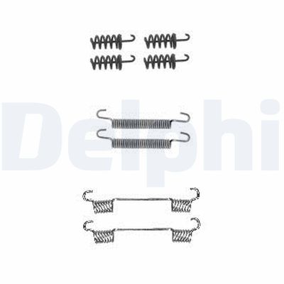 Accessory Kit, parking brake shoes DELPHI LY1380