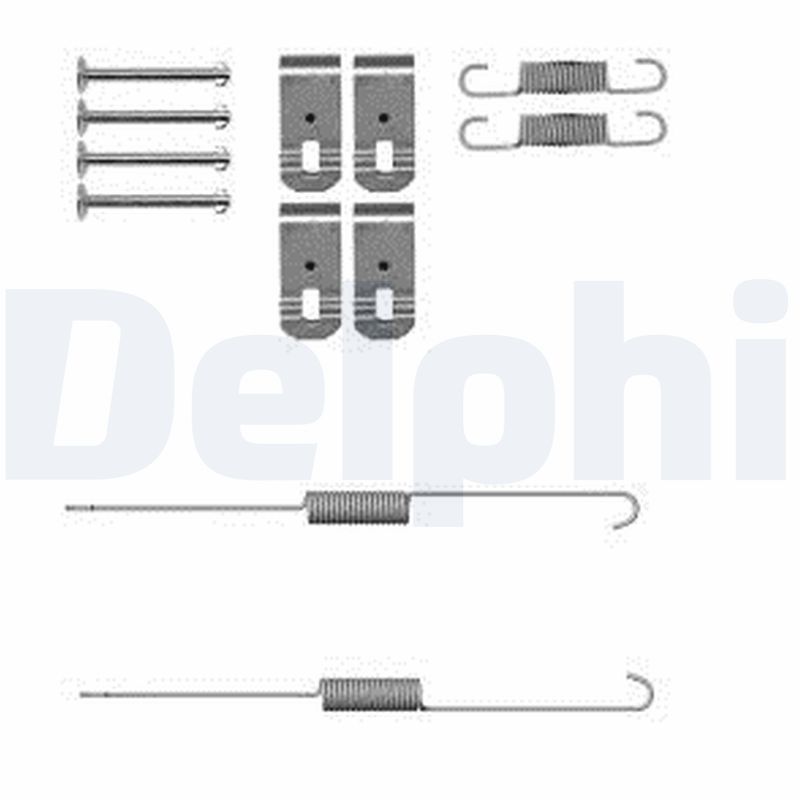DELPHI LY1382 Accessory Kit, brake shoes