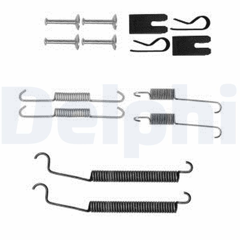 DELPHI LY1383 Accessory Kit, brake shoes