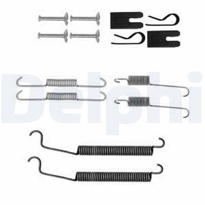 Accessory Kit, brake shoes DELPHI LY1383