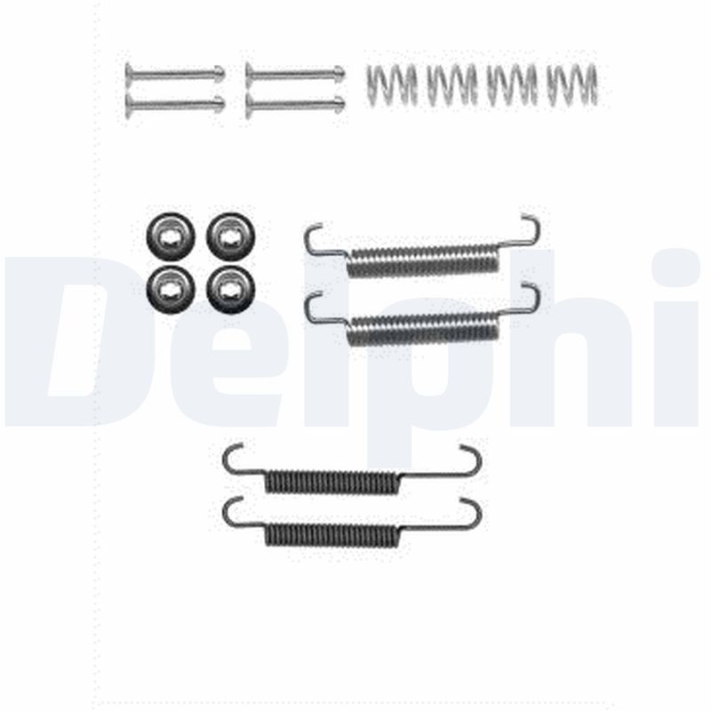 DELPHI LY1384 Accessory Kit, parking brake shoes