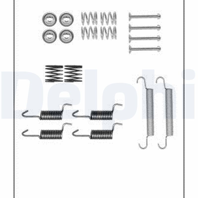 DELPHI LY1386 Accessory Kit, parking brake shoes