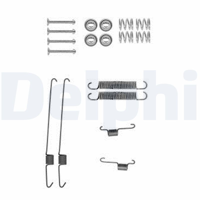 DELPHI LY1387 Accessory Kit, brake shoes