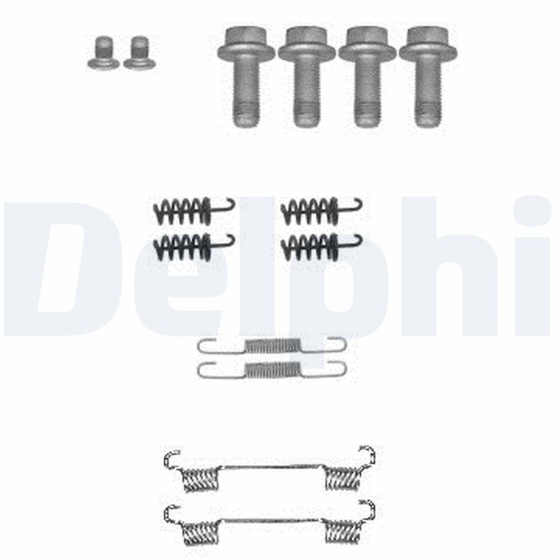 DELPHI LY1396 Accessory Kit, parking brake shoes