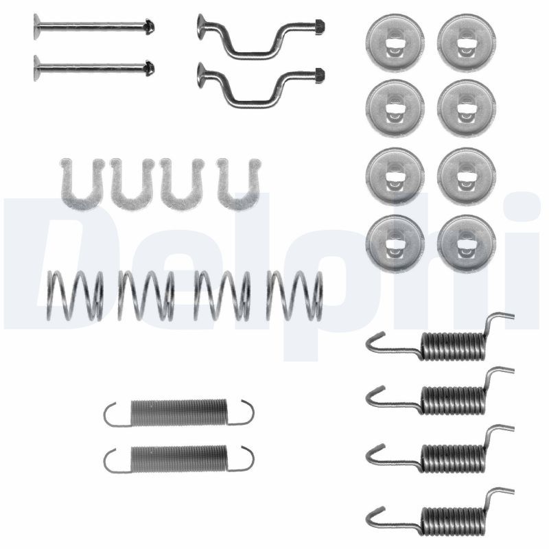 DELPHI LY1408 Accessory Kit, parking brake shoes
