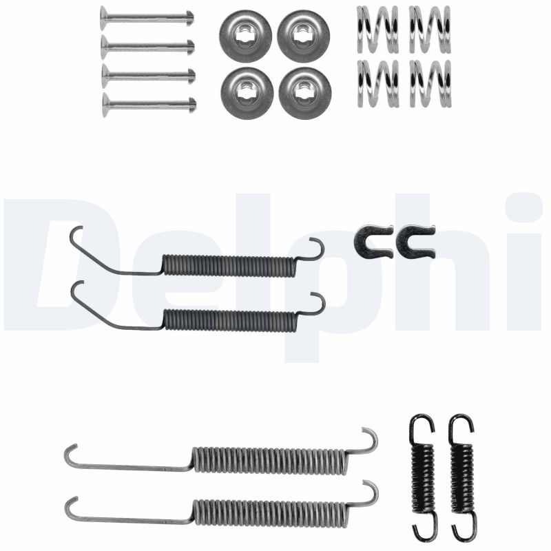 DELPHI LY1412 Accessory Kit, brake shoes