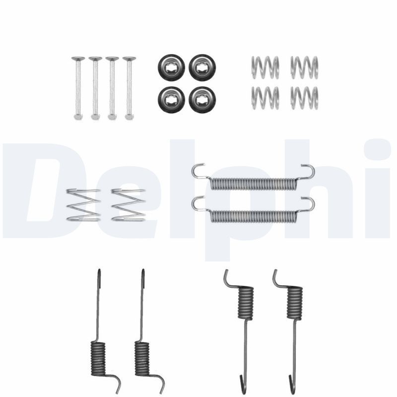 DELPHI LY1423 Accessory Kit, parking brake shoes