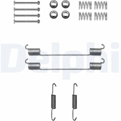 Accessory Kit, brake shoes DELPHI LY1425