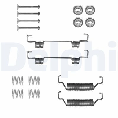 Accessory Kit, parking brake shoes DELPHI LY1433