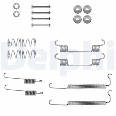 Accessory Kit, brake shoes DELPHI LY1435