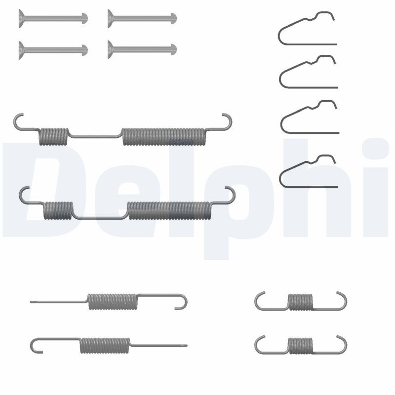DELPHI LY1438 Accessory Kit, brake shoes
