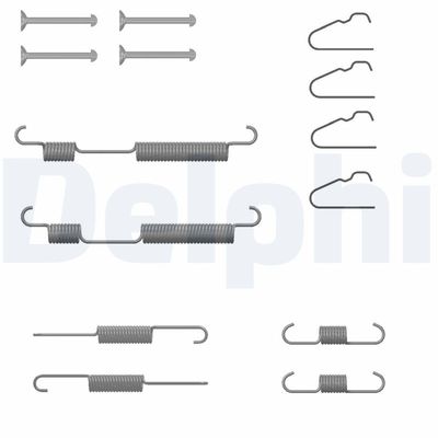 Accessory Kit, brake shoes DELPHI LY1438