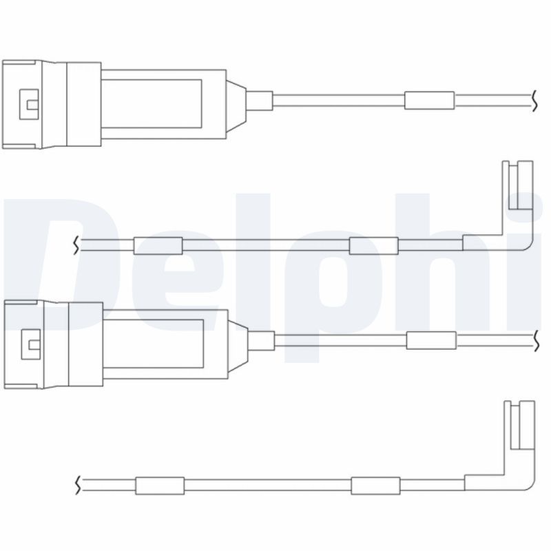 DELPHI LZ0114 Warning Contact, brake pad wear