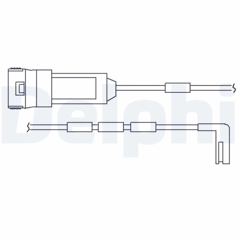 DELPHI LZ0125 Warning Contact, brake pad wear