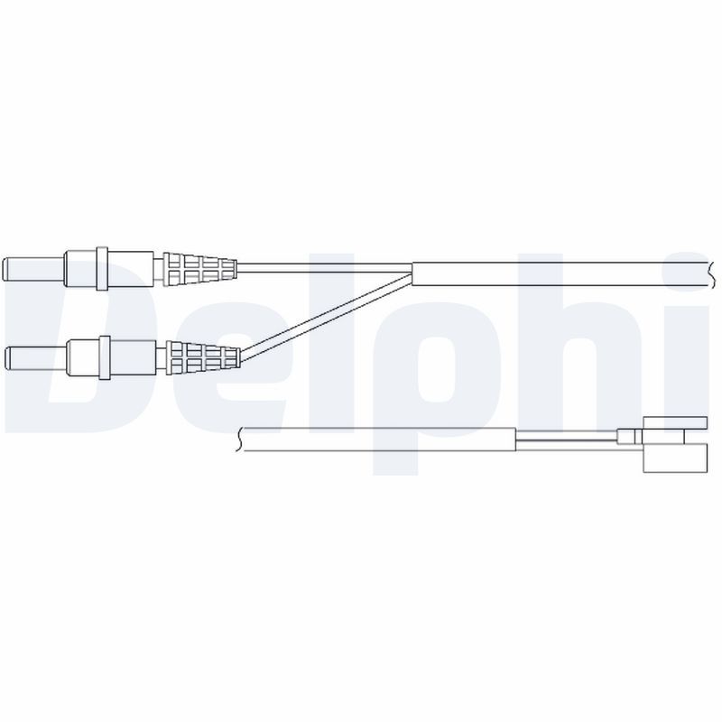 DELPHI LZ0147 Warning Contact, brake pad wear