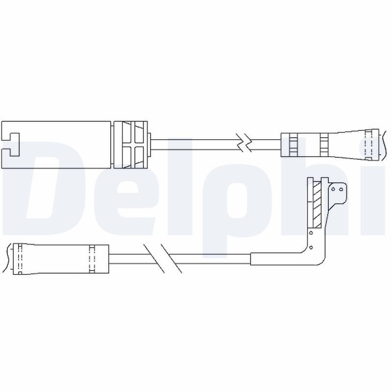 DELPHI LZ0214 Warning Contact, brake pad wear